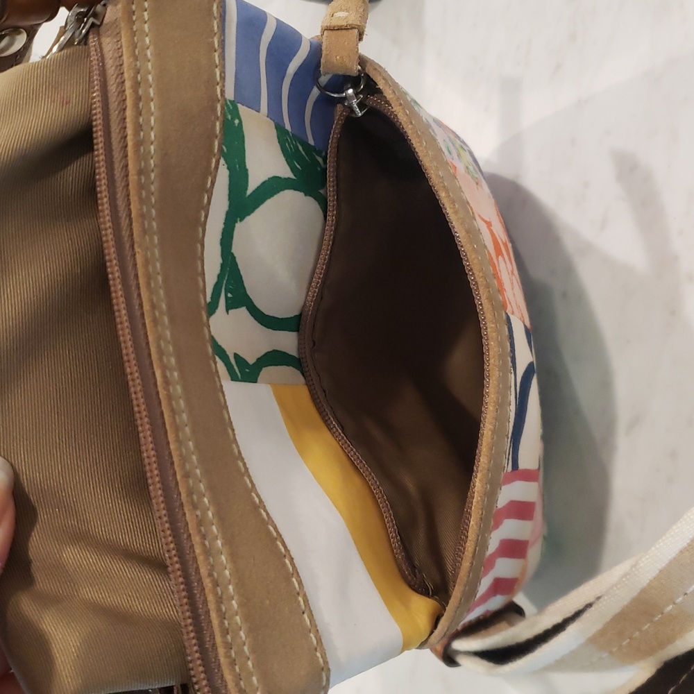 Coach Vintage Colorful Patchwork Shoes And Crossbody Bag 8.5 Shoes Small Bag - Picture 12 of 16